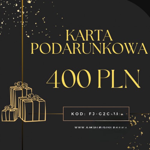 Karta Podarunkowa 400 Pln