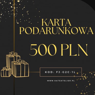 Karta Podarunkowa 500 Pln