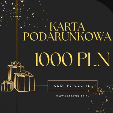 Karta Podarunkowa 1000 Pln